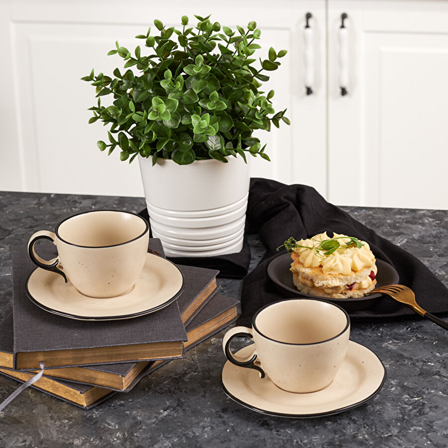 Karaca Melenie 2 Kişilik Double Kahve Fincanı Takımı