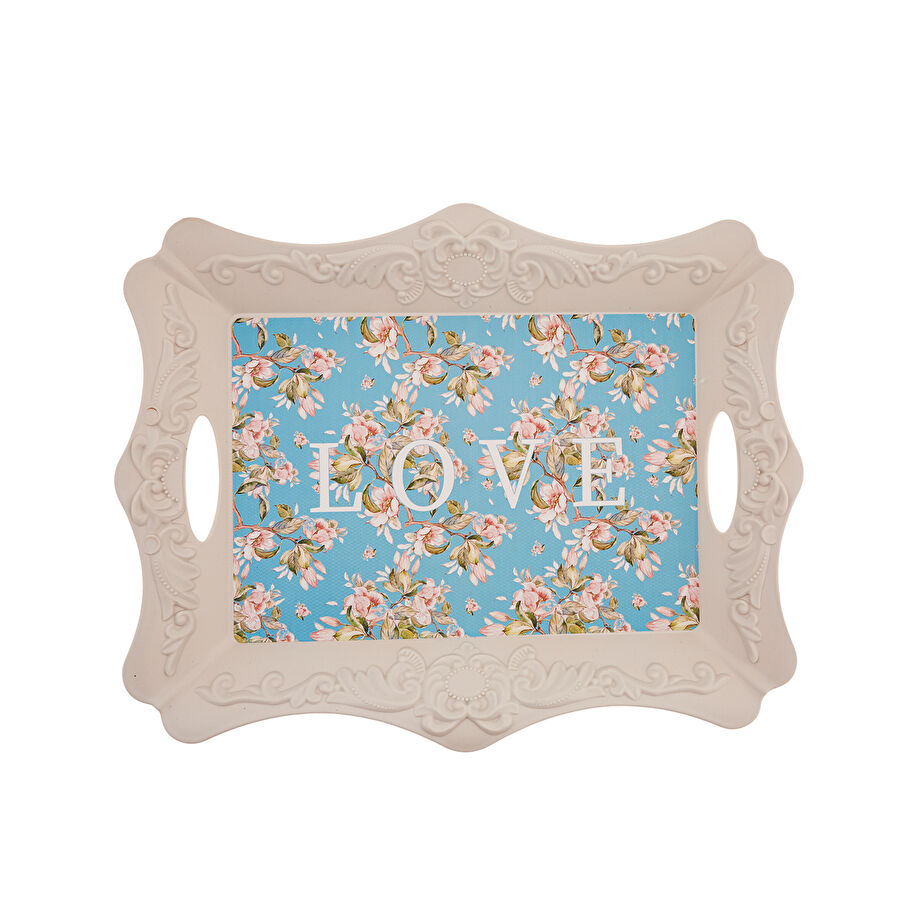 Karaca Love Beyaz Tepsi