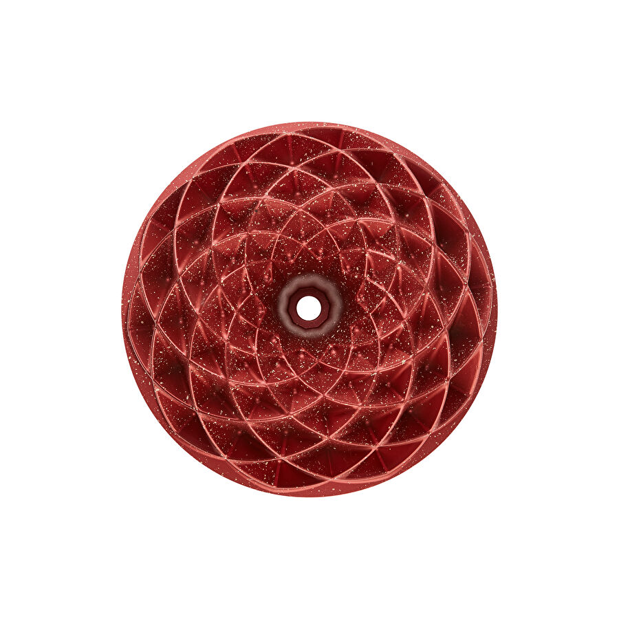 Karaca Prizma Kırmızı Döküm Kek Kalıbı