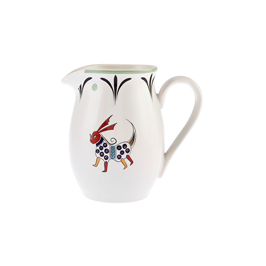 Karaca Paye Selçuklu Serisi Keçili Porselen İbrik 1500 ml