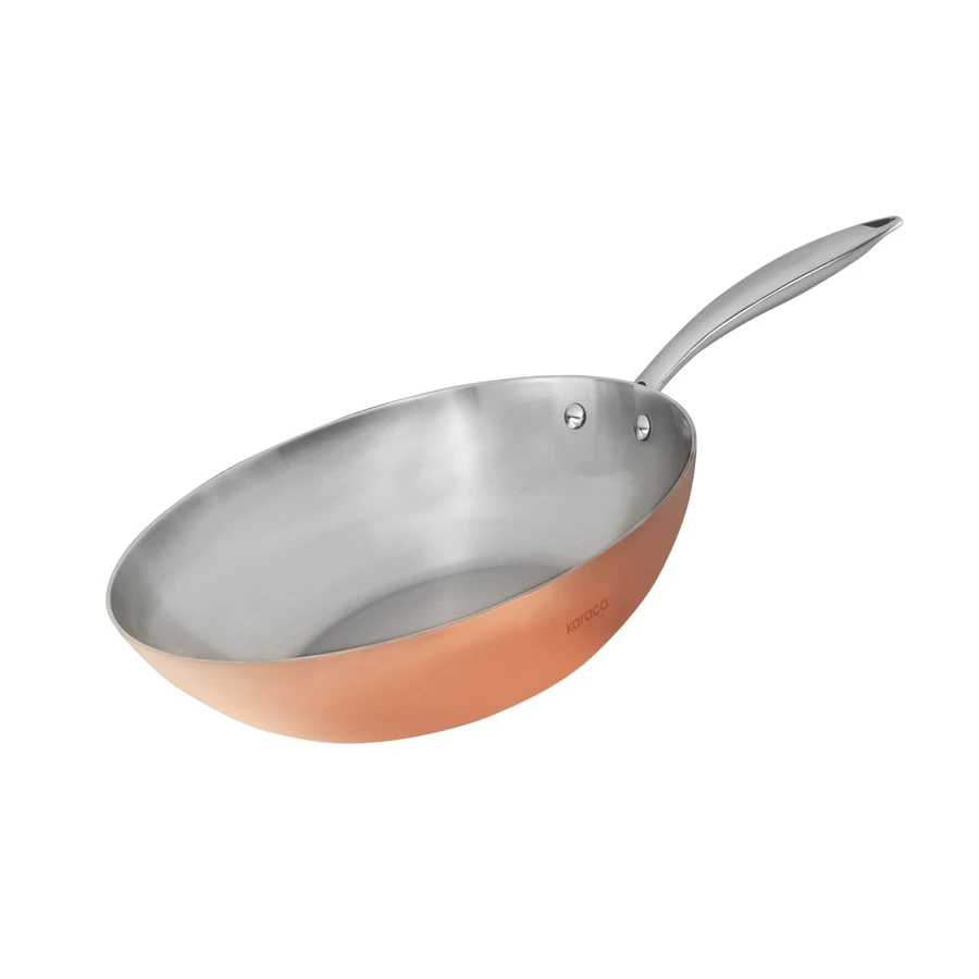 Karaca 3Ply PowerSteel 316+ Çelik Copper Tava 28 cm 2.8 Litre