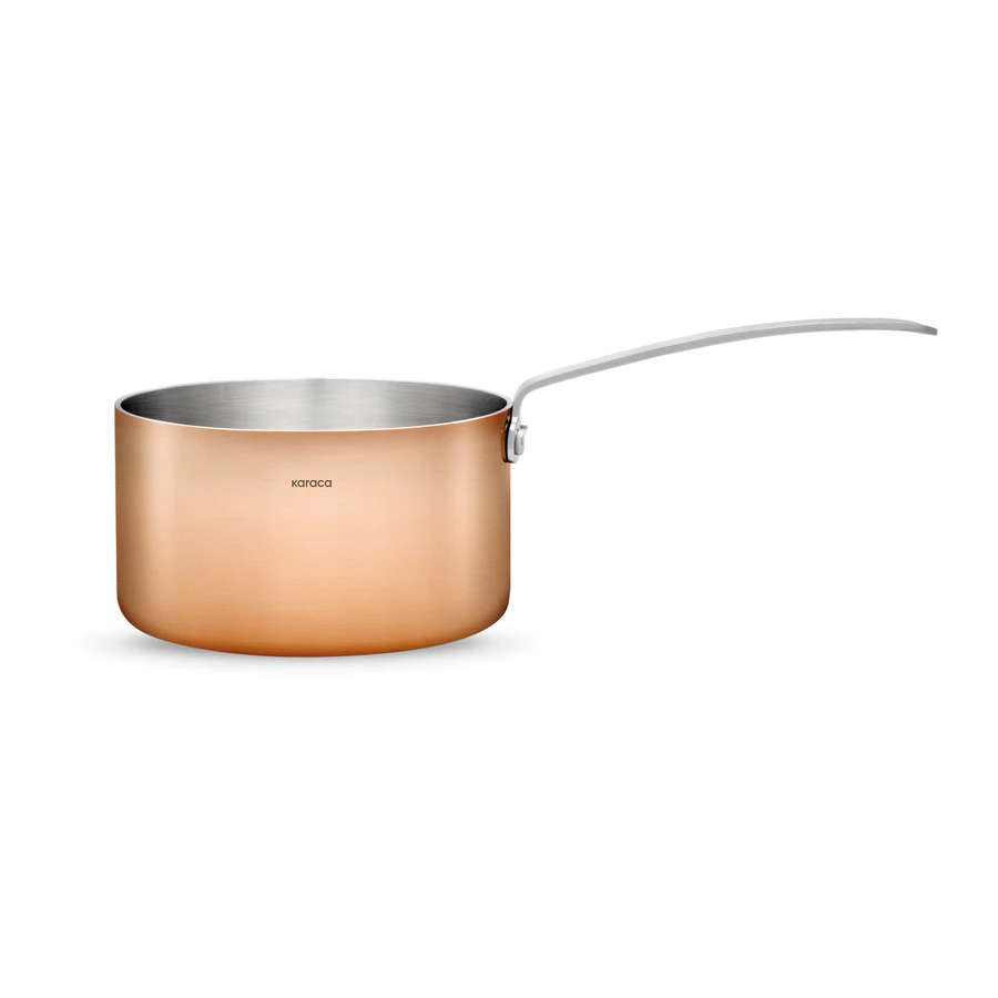 Karaca 3Ply PowerSteel 316+ Çelik Copper Mini Sütlük/Sosluk 10 cm