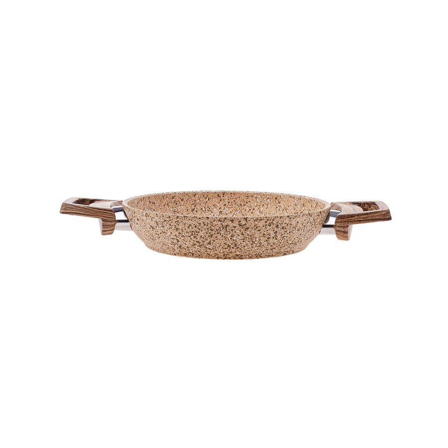 Karaca Wood Silver Biogranit Sahan 20 cm