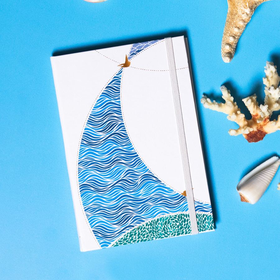 Karaca Nefes Sert Kapaklı Defter