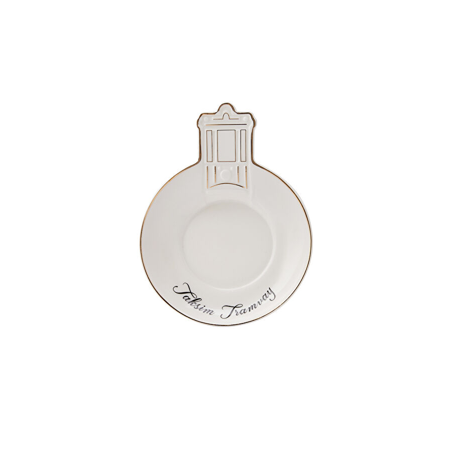 KARACA X İST COLLECTION TAKSİM ÇAY TABAĞI