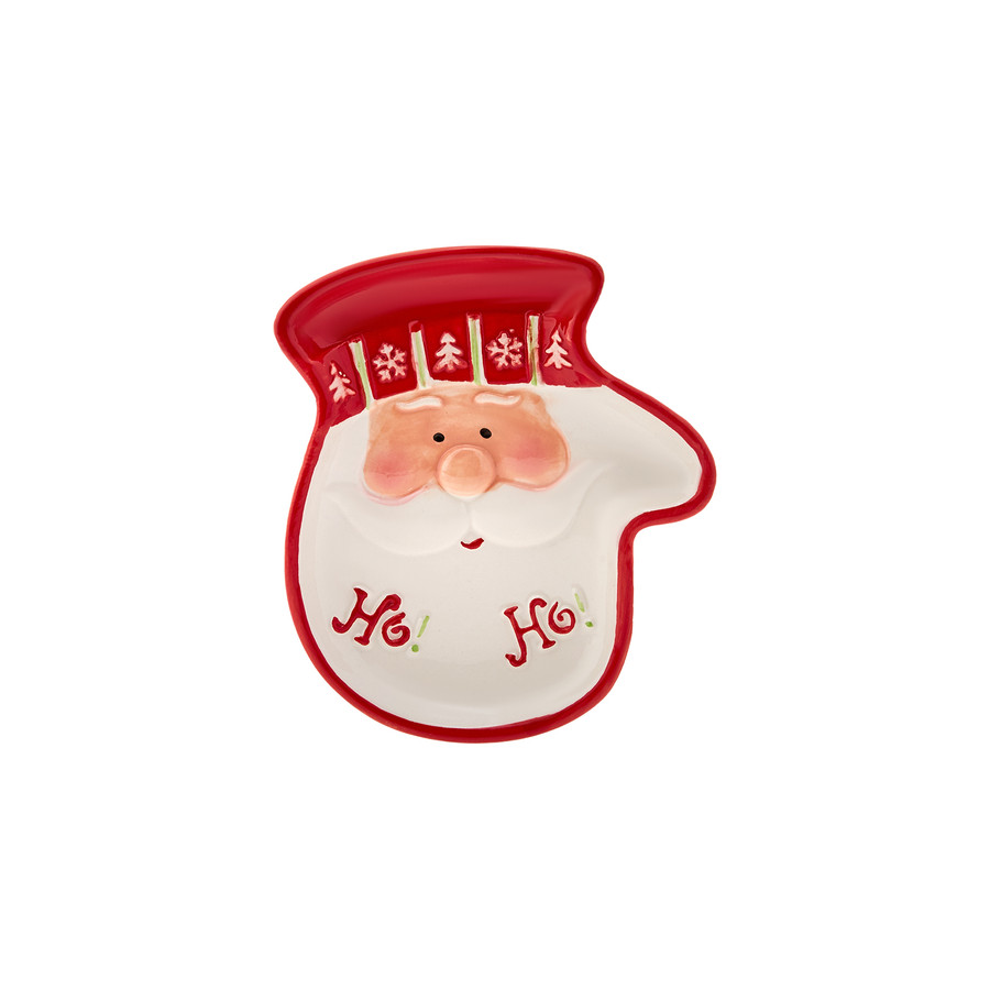 Karaca New Year Yılbaşı Hand Hoho Sunum Tabağı 18 cm