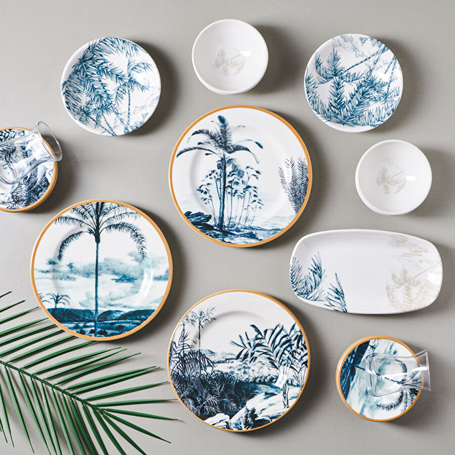 Karaca Palm 26 Parça 6 Kişilik Kahvaltı Seti