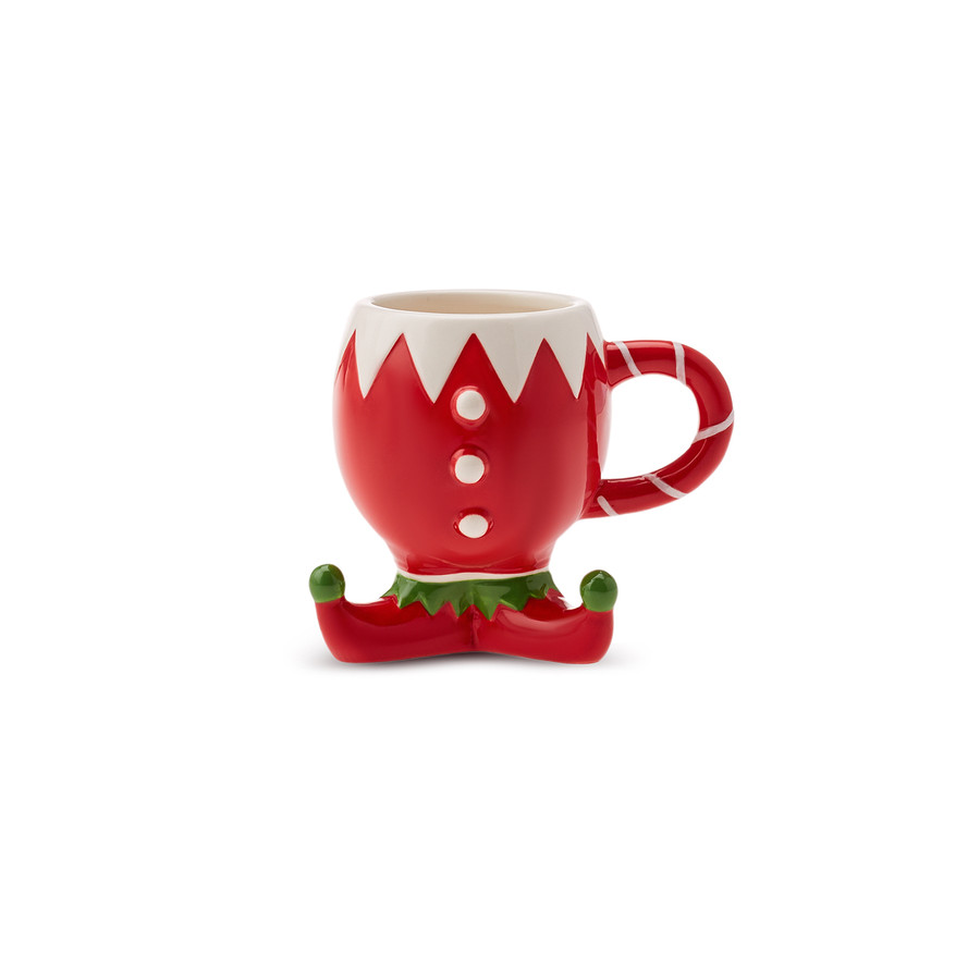 Karaca New Year Elf Button Kupa/Mug 350 ml