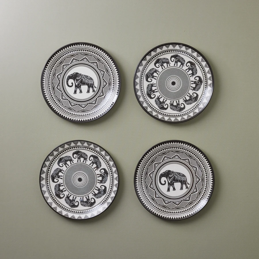 Karaca Fil 4 Parça Pasta Takımı 22 cm