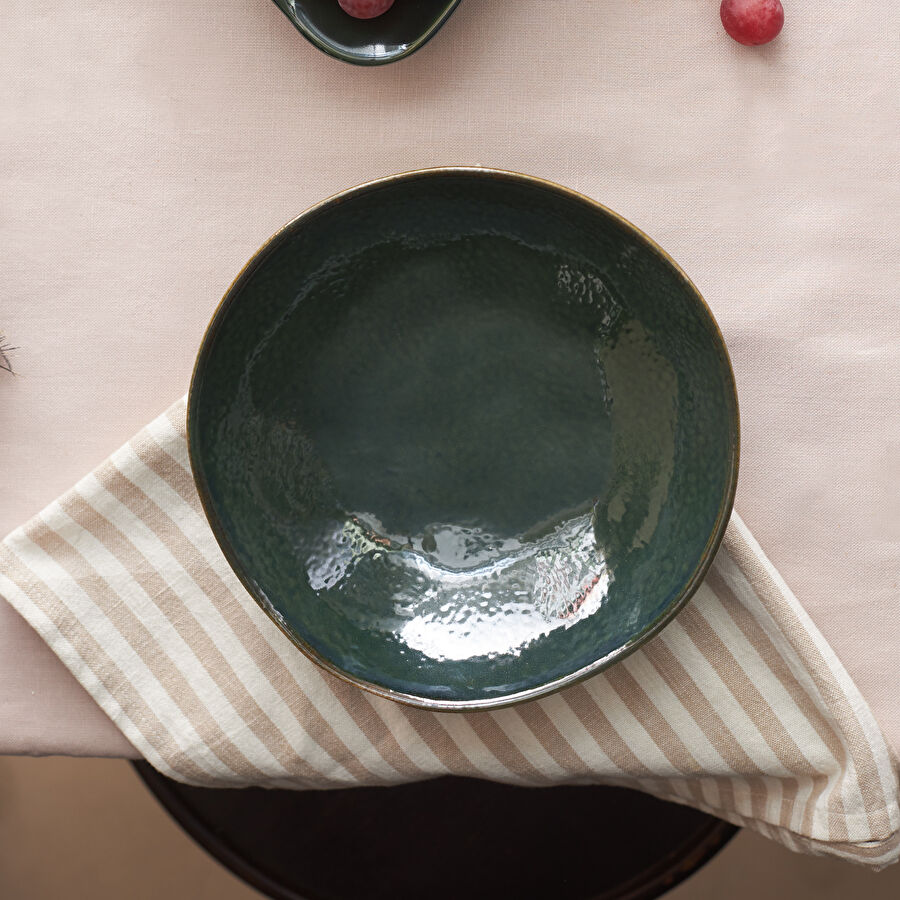 Karaca Reaktif Çukur Tabak 21 cm