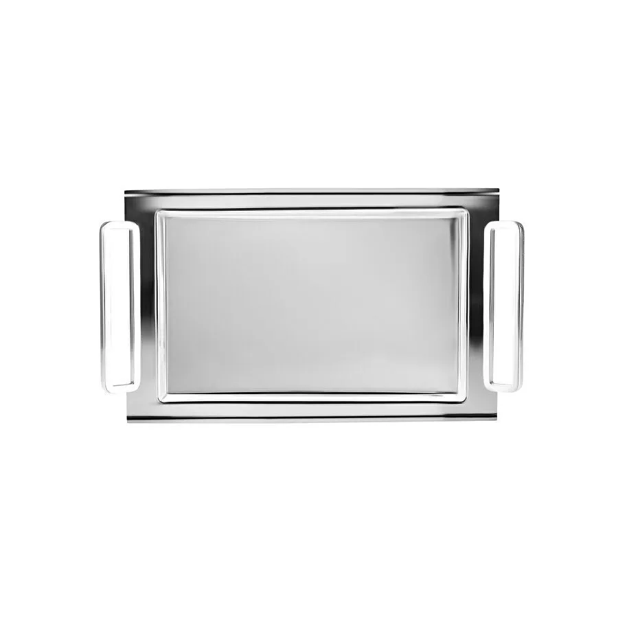 Karaca Çamlıca Çelik Tepsi 23x37 cm