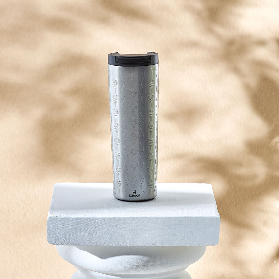 Karaca X İst Collection Ağlayan Sütun Termos Gümüş