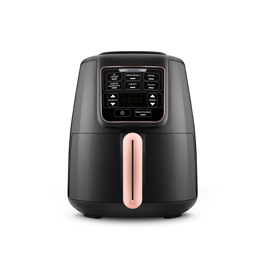 Karaca Air Pro Cook 3 in 1 XL Ev Yemeği, Közleme, Airfryer Rosegold 4 Kişilik