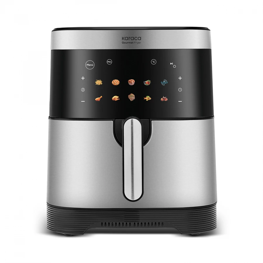 Karaca Gourmet 9L Smart Color Screen Geniş Hazne Inox Airfryer 