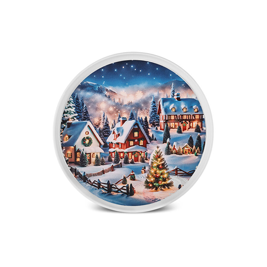 Karaca New Year 24 Yılbaşı Night Pasta Tabağı 21 Cm