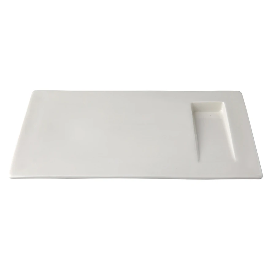 Jumbo Tempura Düz Sushi Tabağı 31 cm