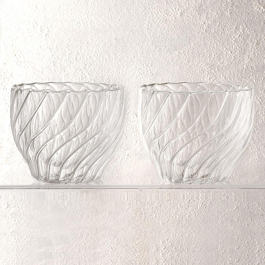 Jumbo Glory D.Wall 2'Li Çift Cidarlı Optik Kase 400 ml