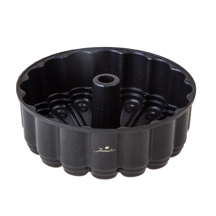 Jumbo Wavy Black Kek Kalıbı