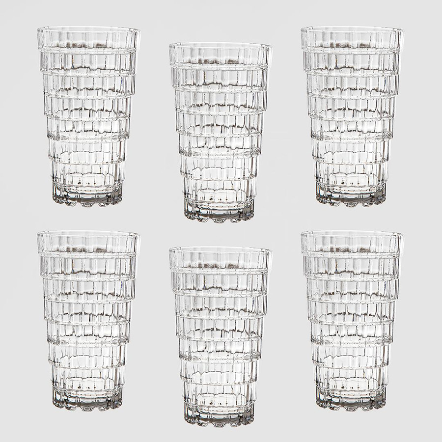 RCR Stack 6'lı Meşrubat Bardağı