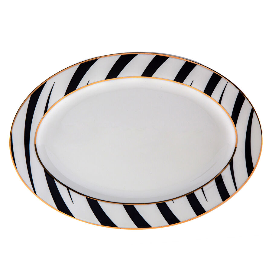 Jumbo Motus 101 Büyük Kayık Tabak 30 cm