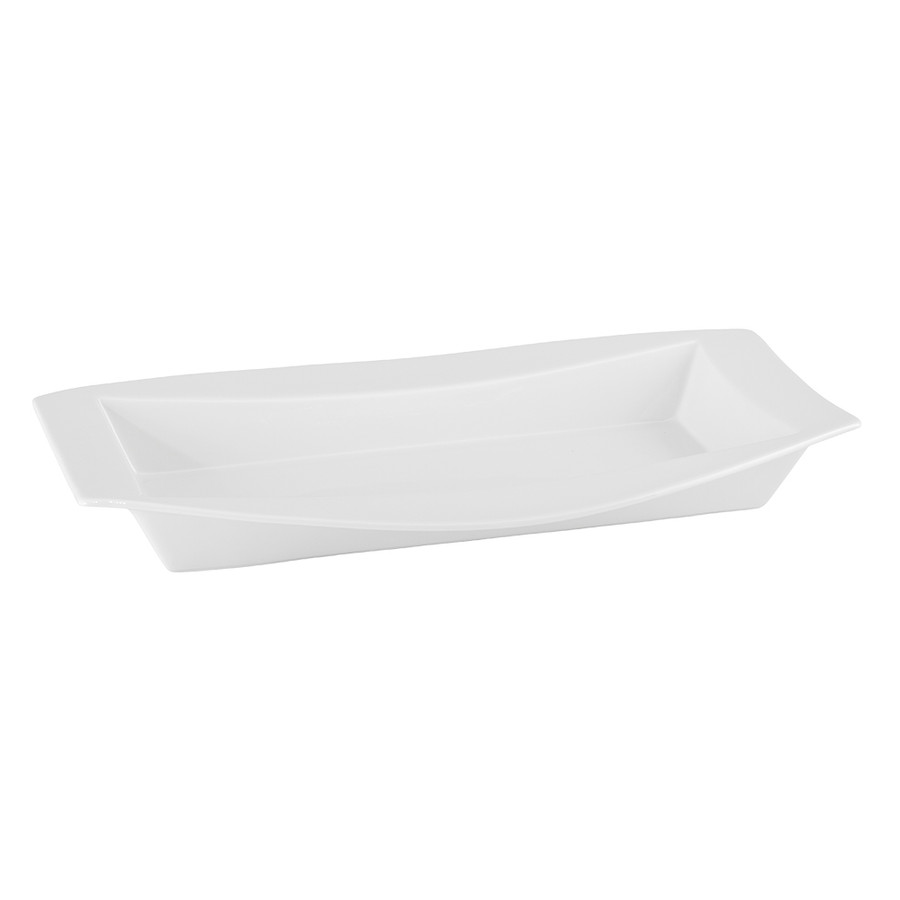Jumbo Açık Büfe Kayık Tabak 51 cm