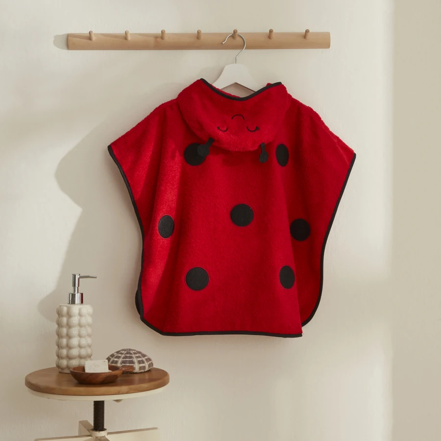 Karaca Home Ladybug %100 Pamuk Bebek Panço Kırmızı