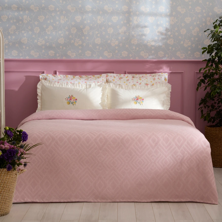 Karaca Home Astra Nish Set Çift Kişilik Pike Takımı Multicolor