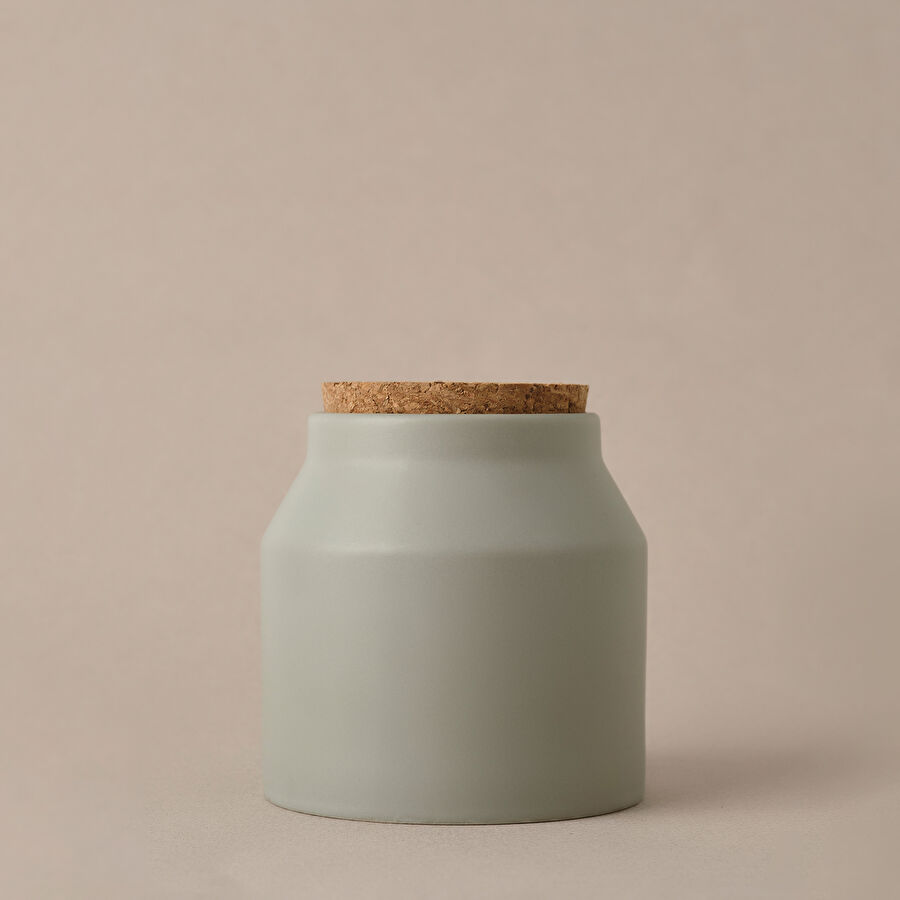 Cooklife Kavanoz Stoneware Açık Yeşil 500 ml