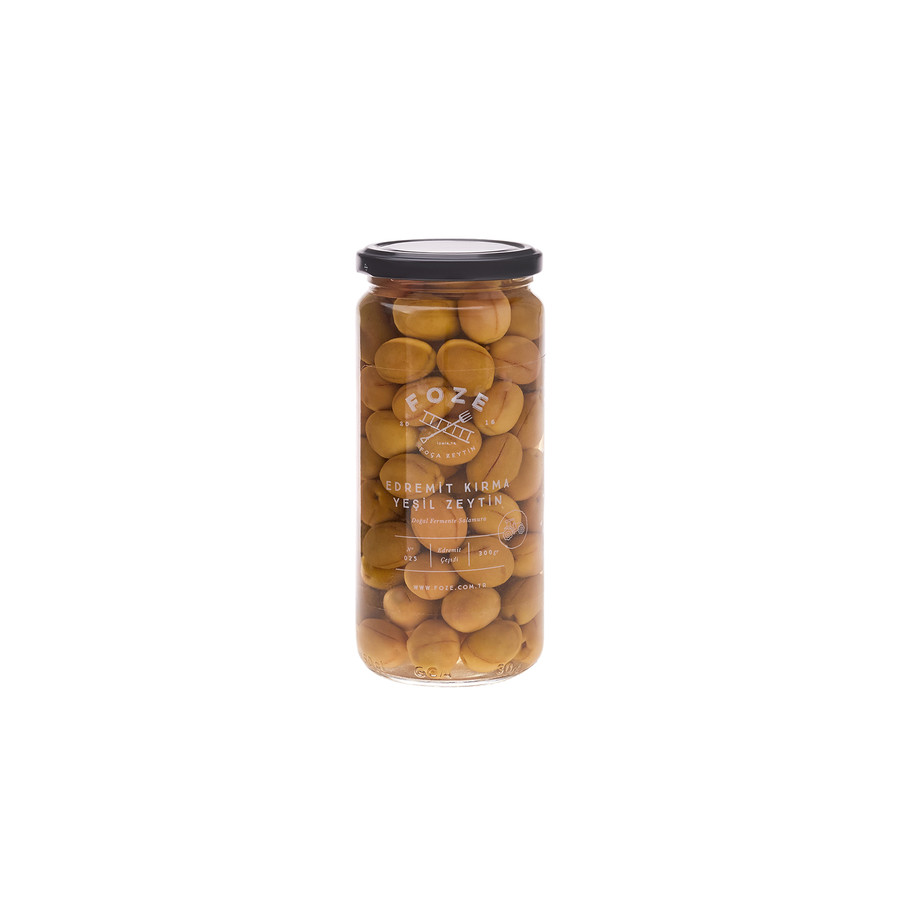 FOZE EDREMİT KIRMA YEŞİL ZEYTİN 300 G