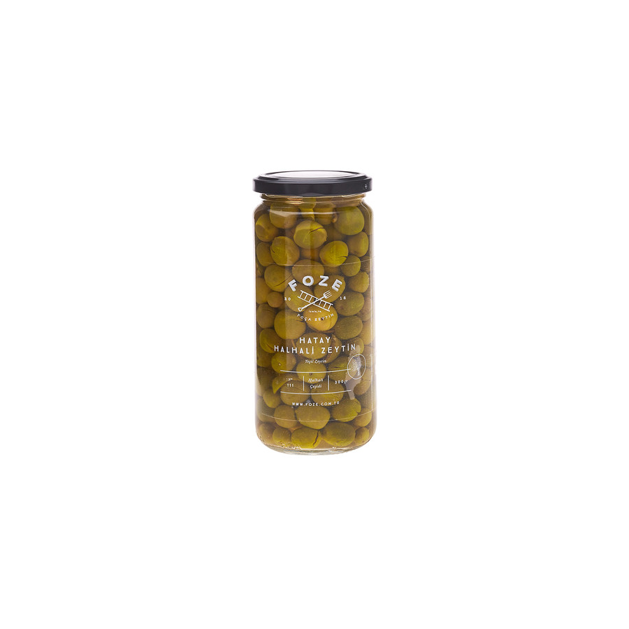 Foze Halhalı Kırma Yeşil Zeytin 300 G