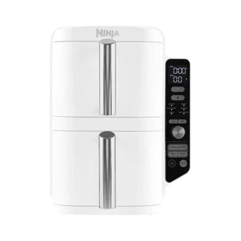 Ninja Double Stack Çift Hazneli XL Air Fryer Beyaz 9.5L