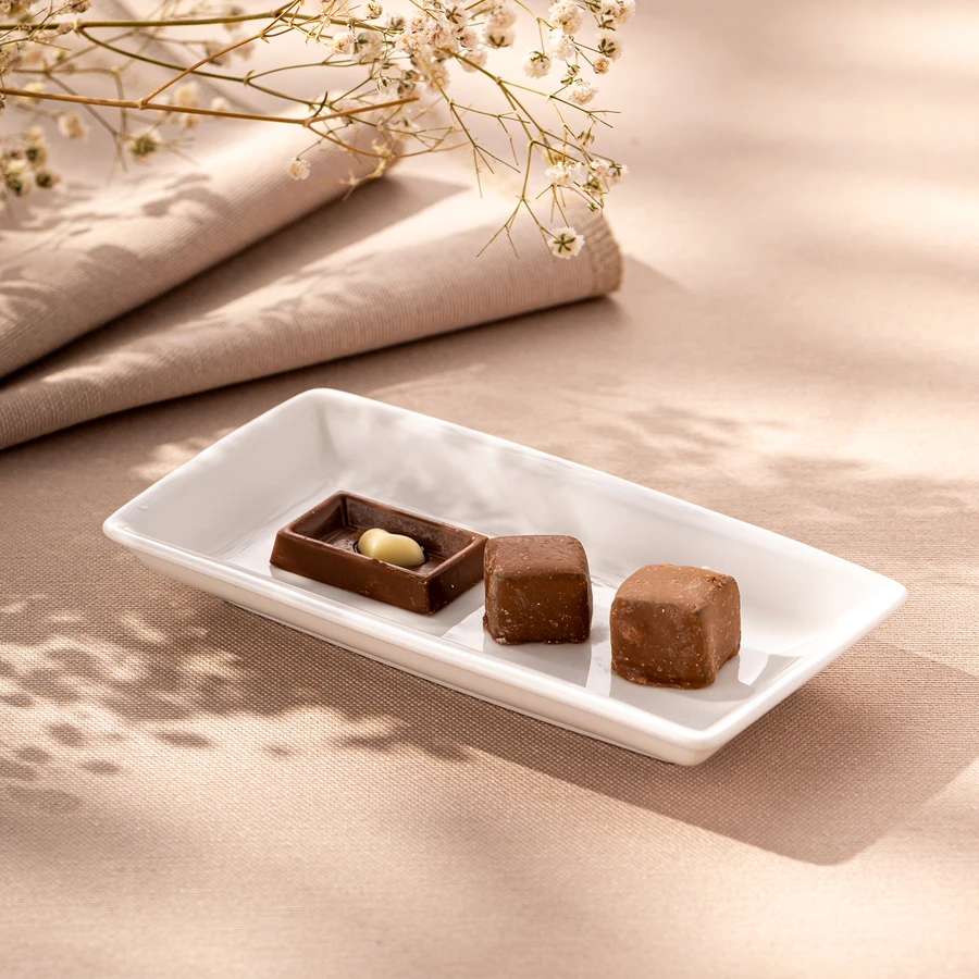 Emsan Pamukkale Dikdörtgen Kayık Tabak 14 cm