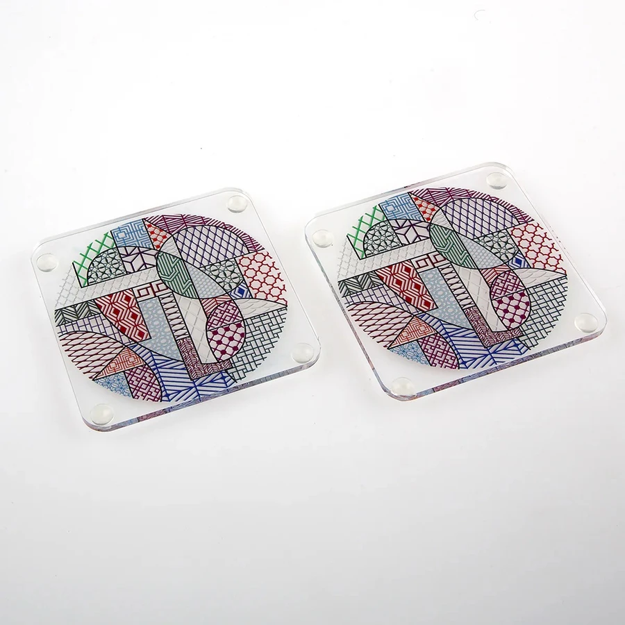 Jumbo X İstanbul Modern Nevin Aladağ Parıldayan Renkler - Coaster 2'li