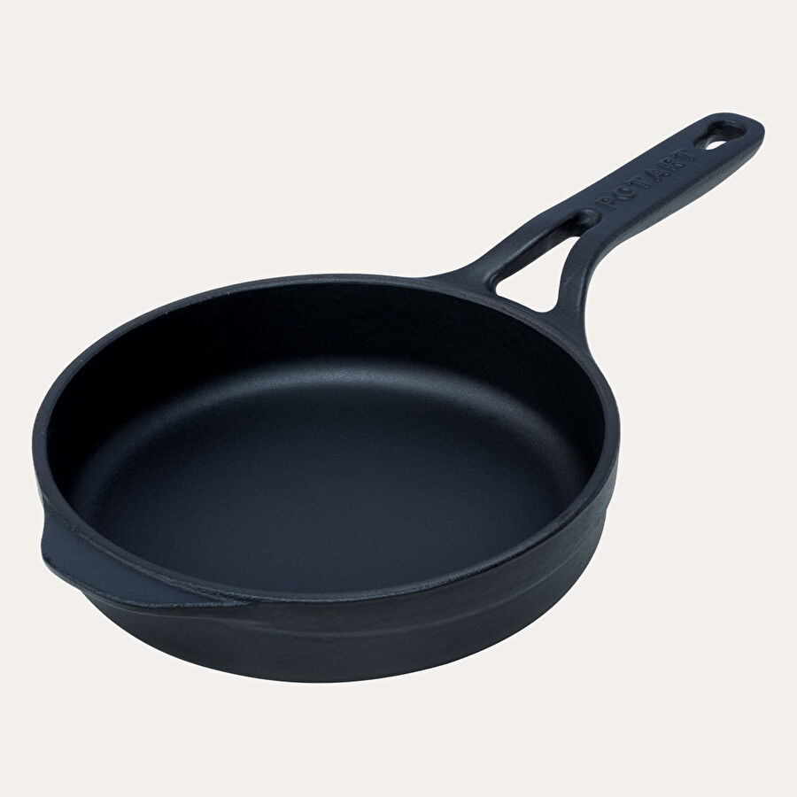 Pot Art 20 Cm Tava Mat Siyah