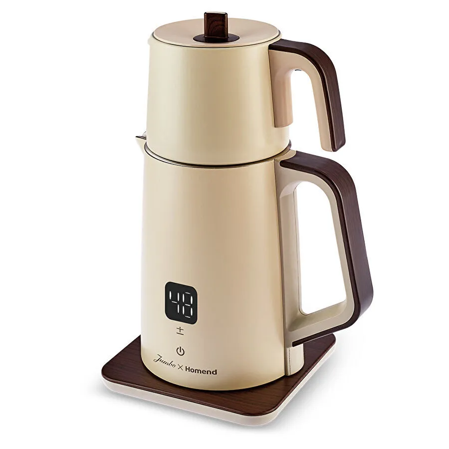Jumbo x Homend Cooltouch Çay Makinesi 1792H Krem