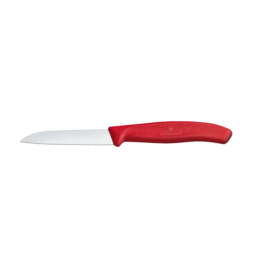 Victorinox Soyma Bıçağı Düz Kırmızı 8 cm