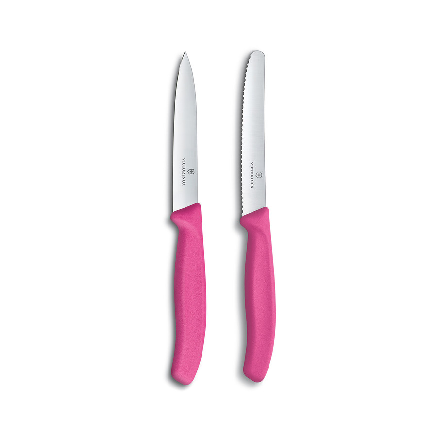 Victorinox Bıçak Seti Pembe 2'li 8 cm