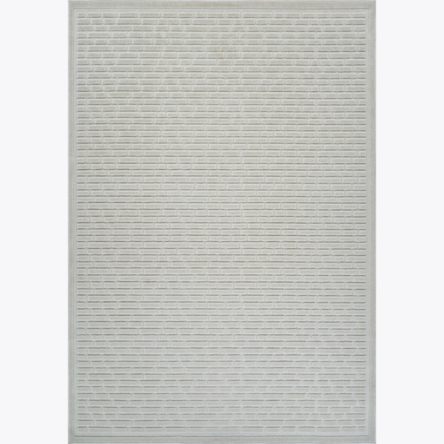 Kaşmir Halı 7/24 Sierra Leon Açık Gri 120x180 cm