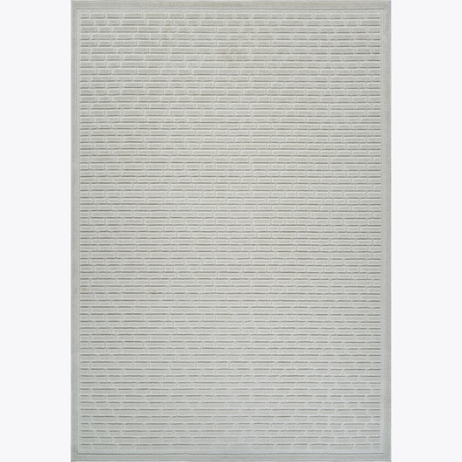 Kaşmir Halı 7/24 Sierra Leon Açık Gri 80x150 cm