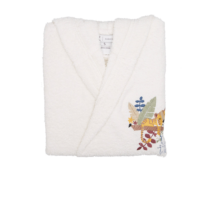 Karaca Home Bummer 4-6 Yaş Çocuk Bornozu - Offwhite