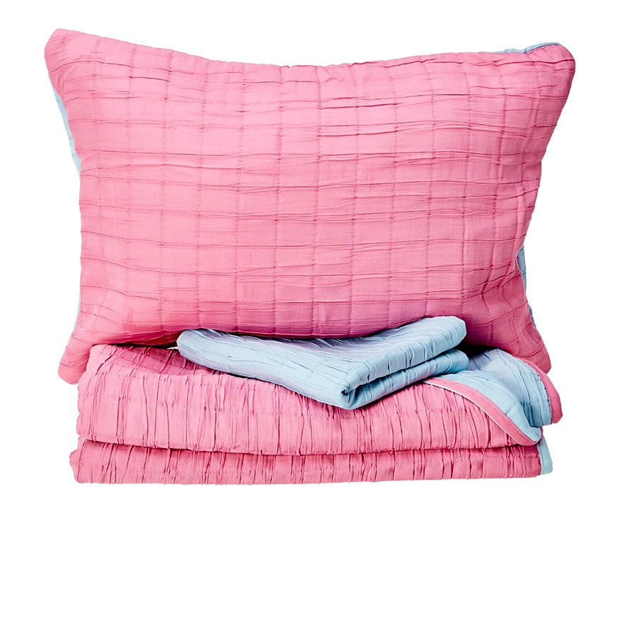 Karaca Home Summer Time Double Face Çift Kişilik Yatak Örtüsü