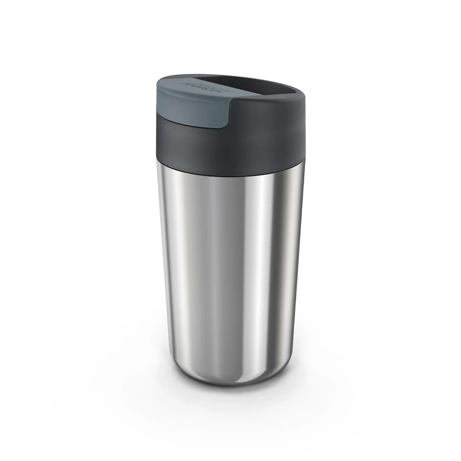 Joseph Joseph Sipp Çelik Travel Termos Büyük 454 Ml Gri