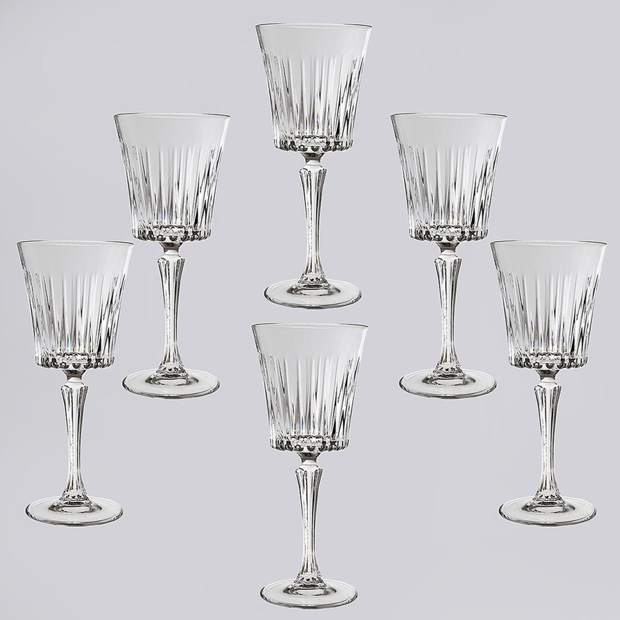 RCR Timeless Büyük Kadeh 6'lı Set 300 ml