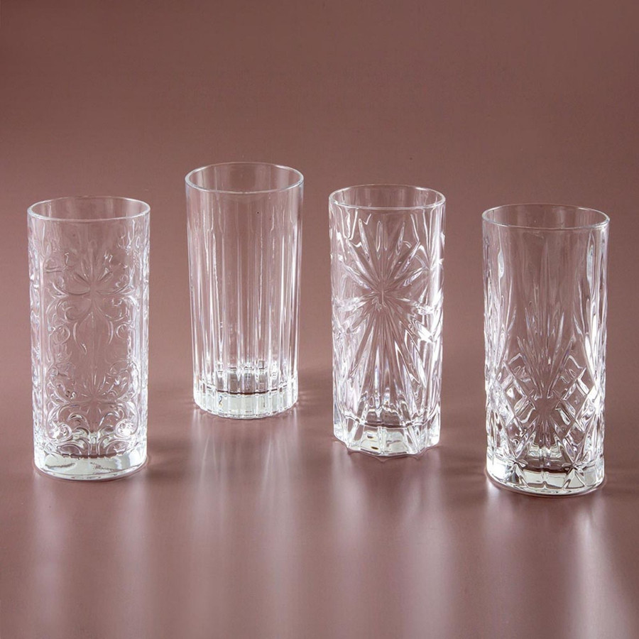 RCR Mixology 4'lü Meşrubat Bardağı 350 ml