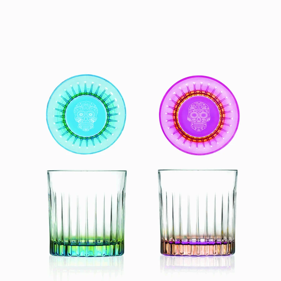 RCR Pedro ve Rosa 6'lı Viski Bardağı Seti 360 ml