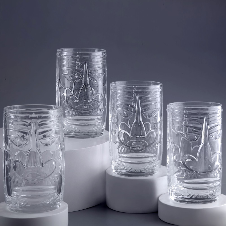 RCR Tiki Sardinia Meşrubat Bardağı 4'lü 460 ml