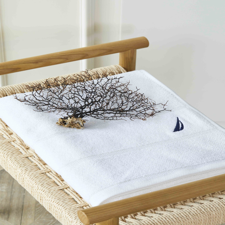Nautica Home Merry %100 Pamuk Banyo Havlusu 85x150 cm Offwhite