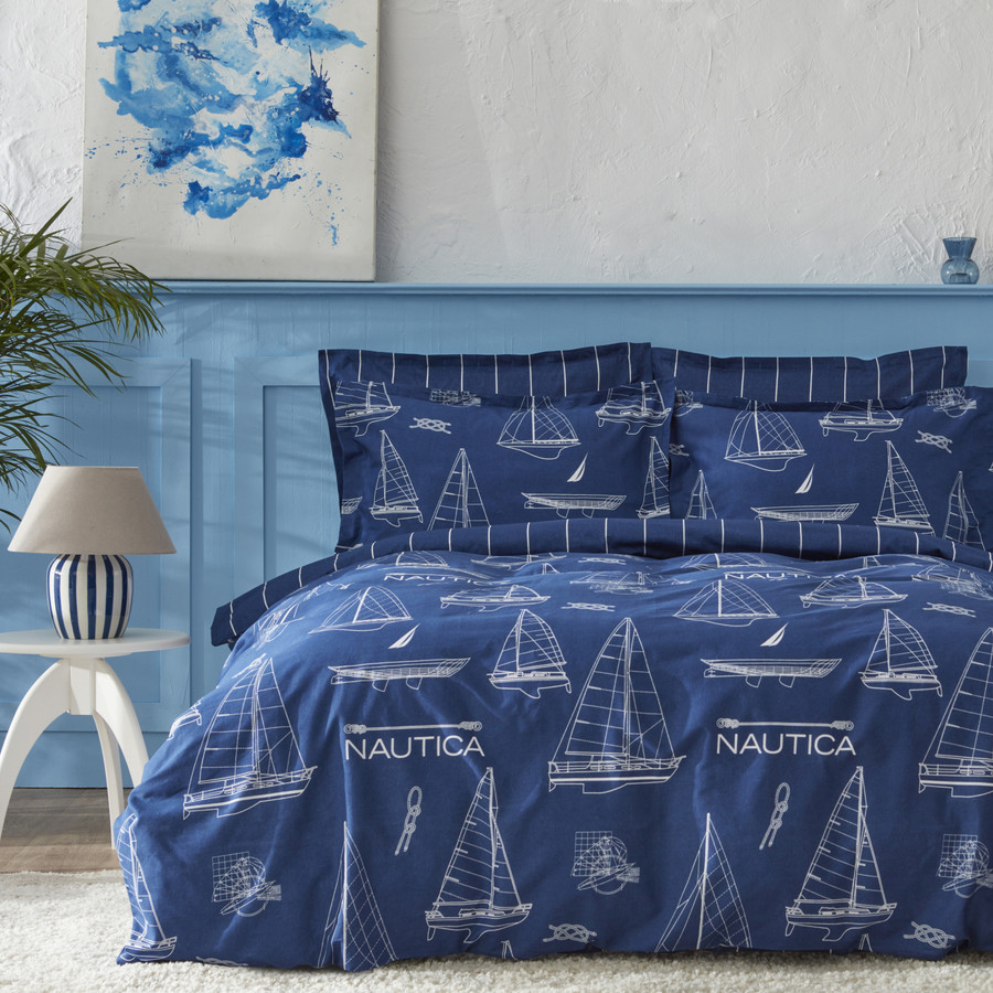 Nautica Home Marine Life %100 Pamuk Çift Kişilik Nevresim Takımı