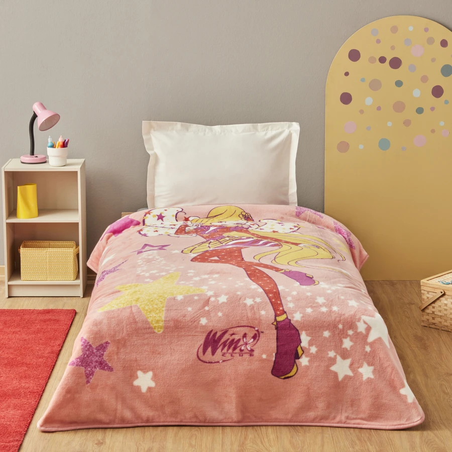 Karaca Home Winx Stella Tek Kişilik Battaniye
