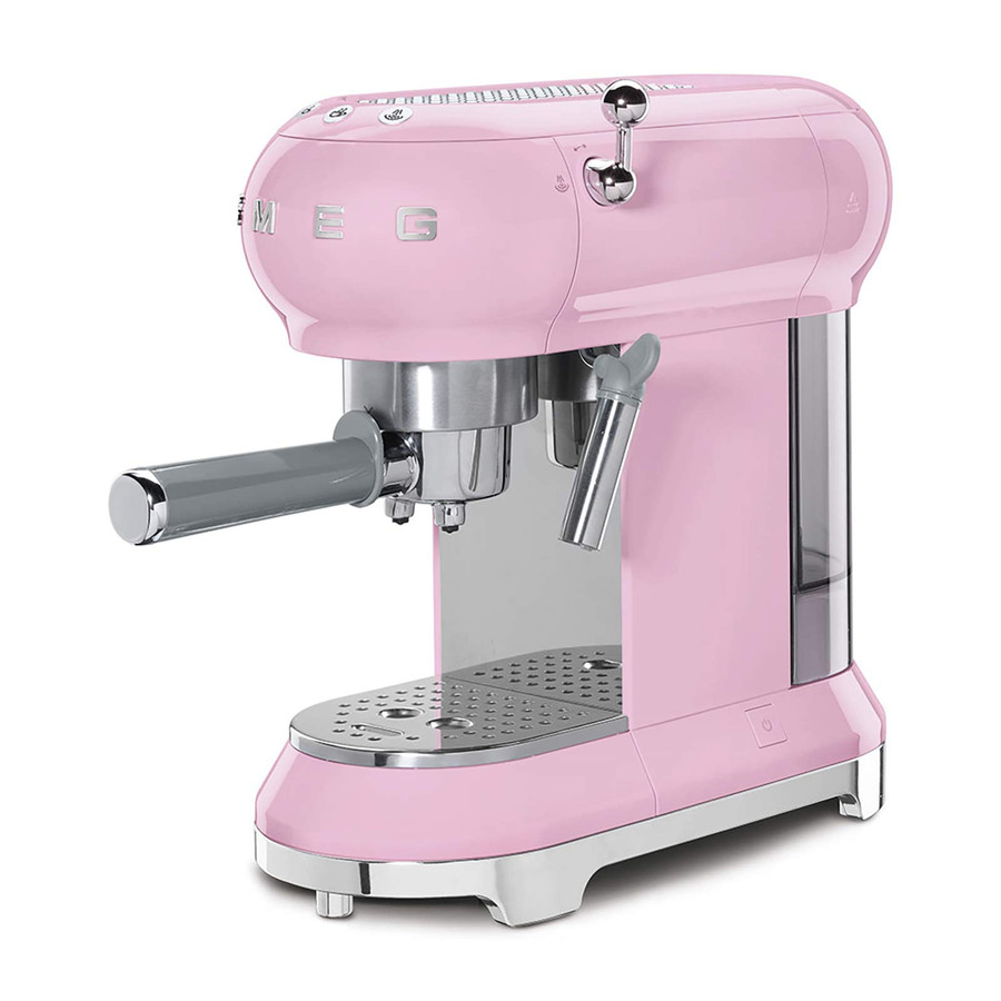 Smeg Espresso Kahve Makinesi Pink Ecf01pkeu